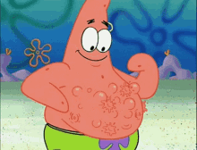 Patrick Fat GIF - Patrick Fat Bubbling GIFs