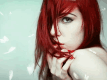Elliered Red Hair GIF - Elliered Red Hair Butterfly GIFs