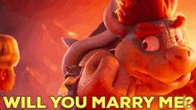 Mario Movie Bowser GIF - Mario Movie Bowser Will You Marry Me GIFs