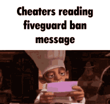 ban message