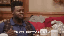 thats pretty selfish insensitive mad complaining kevin olusola