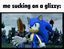 Sonic The Hedgehog Sonic And The Black Knight GIF - Sonic The Hedgehog Sonic And The Black Knight Esmbot GIFs