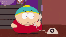 Hang Up Phone Eric Cartman GIF - Hang Up Phone Eric Cartman South Park GIFs