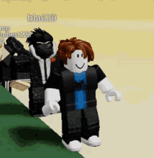 roblox funny funny as hell bacon black hair dude