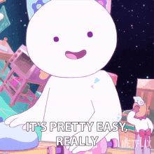 Its Pretty Easy Really Moully GIF - Its Pretty Easy Really Moully Bee And Puppycat GIFs