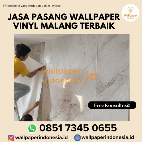 Jual jasa pasang wallpaper dinding - Kota Depok - Studios Wallpaper Dinding  | Tokopedia