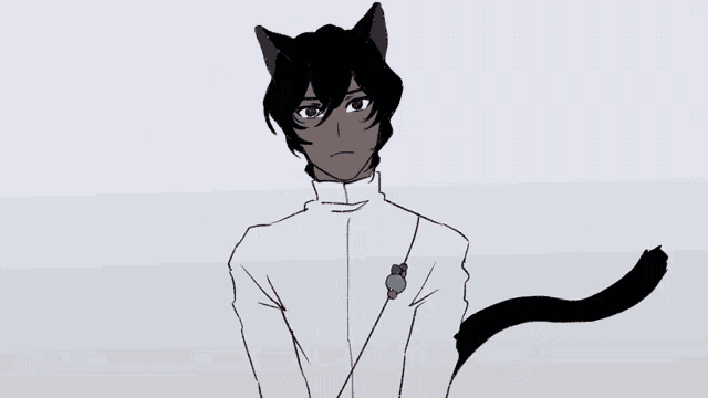 Human Cat Anime Boy GIF - Human Cat Anime Boy Animated - Discover & Share  GIFs