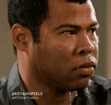 Key And Peele Jordan Peele GIF - Key And Peele Jordan Peele Sweating GIFs