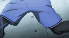 a close up of a person 's shorts with a gray background