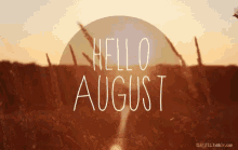 August Hello GIF - August Hello GIFs