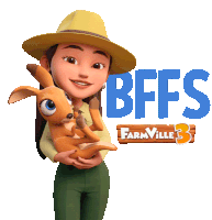 Best Friends Forever Friendship Sticker - Best Friends Forever Friendship Farmville3 Stickers