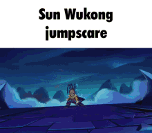 Monkie Kid Sun Wukong GIF - Monkie Kid Sun Wukong Jumpscare GIFs