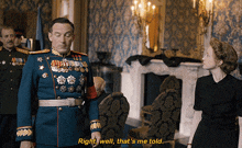 Jason Isaacs That'S Me Told GIF - Jason Isaacs That'S Me Told The Death Of Stalin GIFs