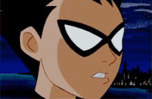 Robin Smiling - Teen Titans GIF - Teen Titans Robin Buck Tooth GIFs