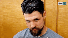 Jamie Benn It Was A Smash Mouth Of A Victory GIF - Jamie Benn It Was A Smash Mouth Of A Victory Victory GIFs