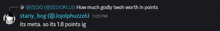a screenshot of a conversation between starly bog and jojophuzz6 at 7:03 pm