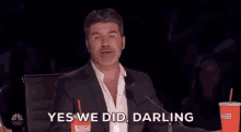 yes we did darling simon cowell success