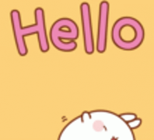 Hello Hi GIF - Hello Hi Bunny - Discover & Share GIFs