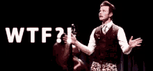 Glee Wtf GIF - Glee Wtf What The Fuck GIFs