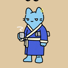 Cool Cats Blue Cat GIF
