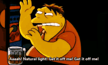 When The Sun Comes In In The Morning GIF - Natural Light Simpsons GIFs