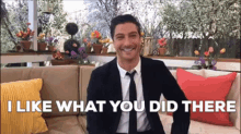 Daniel Lissing Hearties GIF - Daniel Lissing Hearties I Like What You Did There GIFs