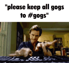 Gog Monkey GIF - Gog Monkey Typing GIFs