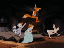 Wendy Darling Lost Boys GIF - Wendy Darling Lost Boys Jumping In Bed GIFs