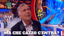 Paolo Bonolis Ma Che Cazzo C'Entra GIF - Paolo Bonolis Ma Che Cazzo C'Entra Ciao Darwin 9 GIFs