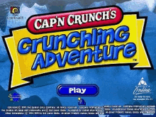 captain crunch adventure video game