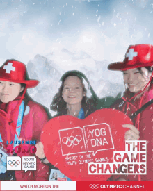 Heart Youth Olympic Games GIF - Heart Youth Olympic Games Love It GIFs