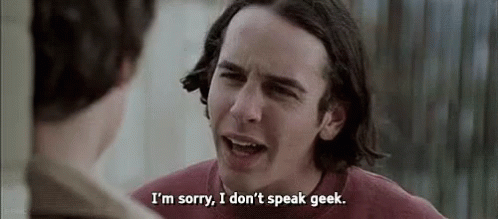 I Don'T Speak Geek - Freaks And Geeks GIF - Geek Nerd Freaks And Geeks GIFs