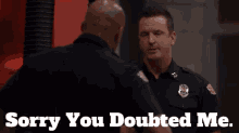 Station19 Captain Sean Beckett GIF - Station19 Captain Sean Beckett Sorry You Doubted Me GIFs