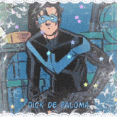 a comic book character with the name dick de paloma