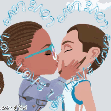 Kissing Love GIF - Kissing Love Lignon GIFs