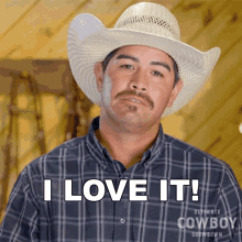 I Love It John Paul Gonzalez GIF - I Love It John Paul Gonzalez Ultimate Cowboy Showdown GIFs