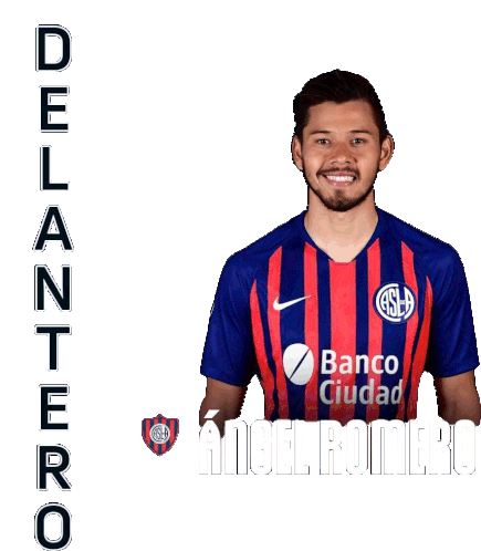 Delantero ángel Romero Sticker - Delantero ángel Romero Liga Profesional De Fútbol De La Afa Stickers
