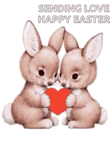 Heart Sending Love GIF - Heart Sending Love Happy Easter GIFs