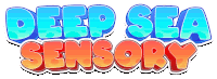 a colorful logo for deep sea sensory is shown