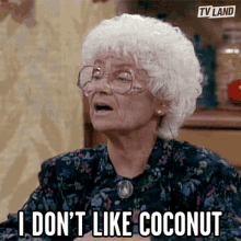 I Dont Like Coconut I Dislike Coconut GIF - I Dont Like Coconut I Dislike Coconut Coconut Is Not For Me GIFs