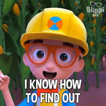 I Know How To Find Out Blippi GIF - I Know How To Find Out Blippi Blippi Wonders - Educational Cartoons For Kids GIFs