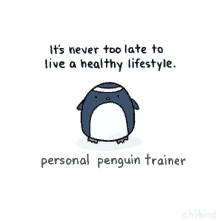Personal Penguin Trainer GIF - Fit Personalpenguintrainer Penguin GIFs