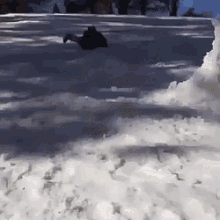 Sled Faceplant GIF - Sled Faceplant Snow GIFs