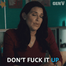 Don'T Fuck It Up Gen V GIF - Don'T Fuck It Up Gen V Don'T Ruin This GIFs