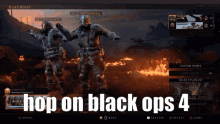 call of duty bo4 black ops4 hop on hop on black ops