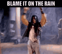 rain blame
