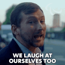 We Laugh At Ourselves Too Wethe15 GIF - We Laugh At Ourselves Too Wethe15 We Make Fun Of Ourselves GIFs