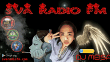 sva radio fm banner thank you thanks for listening dj meisa