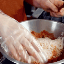 mixing maangchi making bibim guksu spicy noodles