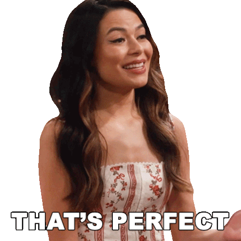 Thats Perfect Carly Shay Sticker - Thats Perfect Carly Shay Icarly Stickers